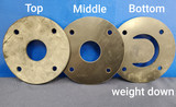 Bowl Seal and Flapper kit for Skipper, Imp / JR -Aftermarket 37373-37376-A Thetford