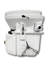 Nature's Head Composting Toilet w/ Urine Diverter,  Foot Spider Handle