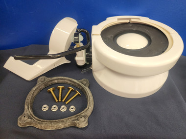 11 Base, Through Floor Discharge -White