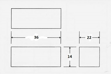 22W - 43 Gallon Polyethylene Tank