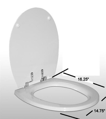 Tecma Silence Plus (Oblong) Seat & Cover
