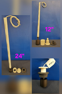 (3) Adjustable Level Indicators for an HTS