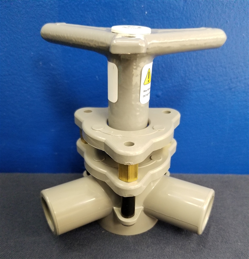 1" Slip w/ .5" NPT YValve Flush Mount Marine Sanitation & Supply