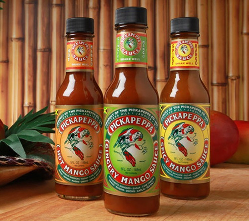 Pickapepper Sauce- Orig, Gingery Mango Pickapepper Sauce- Orig, Gingery Mango