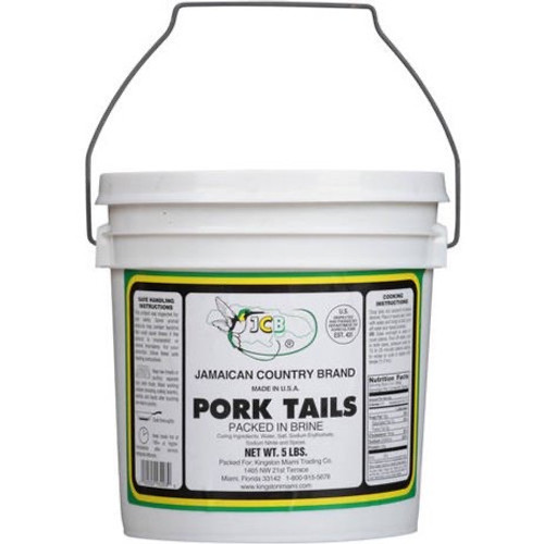 Pork Tails In Brine 5 lbs Pork Tails In Brine 5 lbs