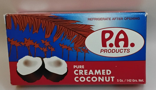 PA Creamed Coconut PA Creamed Coconut
