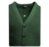 Relco Waffle Knit Retro 60s Green Button Cardigan