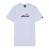 Ellesse Mens Retro Trea White Cotton Logo T-Shirt