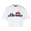 Ellesse Heritage Womens Alberta Retro 90s Crop T-Shirt White 10 UK