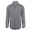 Relco Mens Striped Long Sleeve Button Down 60s Shirt