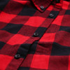 Mens Zen Retro Lumberjack Check Brushed Flannel Shirt