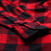 Mens Zen Retro Lumberjack Check Brushed Flannel Shirt