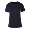 Womens English Fine Cottons Belle Classic Crew Plain T-Shirt - Made in England