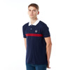 Sergio Tacchini Men's Maritime Navy Supermac Retro Polo Shirt