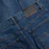 Mens Relco 80s Stonewash Blue Stretch Drainpipe Jeans