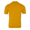 Mens Relco Fine Gauge 60s Diamond Knit Mustard Polo Shirt