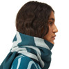 Compañia Fantástica Wave Print Knit Scarf