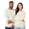 Aran Woollen Mills Unisex Super Soft Merino Cable Aran Sweater