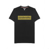 Lambretta Mens Checker Box Print Mod T-shirt Black