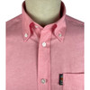 Trojan Clothing Mens Retro Mod Button Down Pink Short Sleeve Shirt