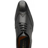 Frank Wright Mens Black Work Lace-Up Brogue Shoes