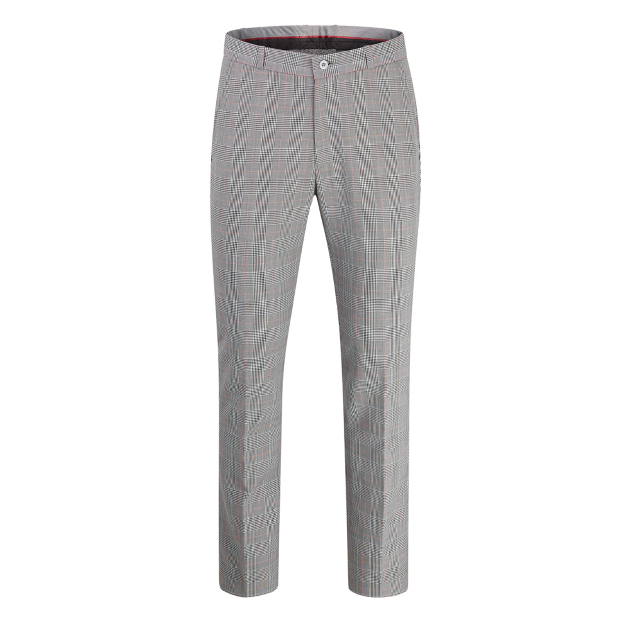 Prince Of Wales Check Trousers Men's | Relco | Retro Star