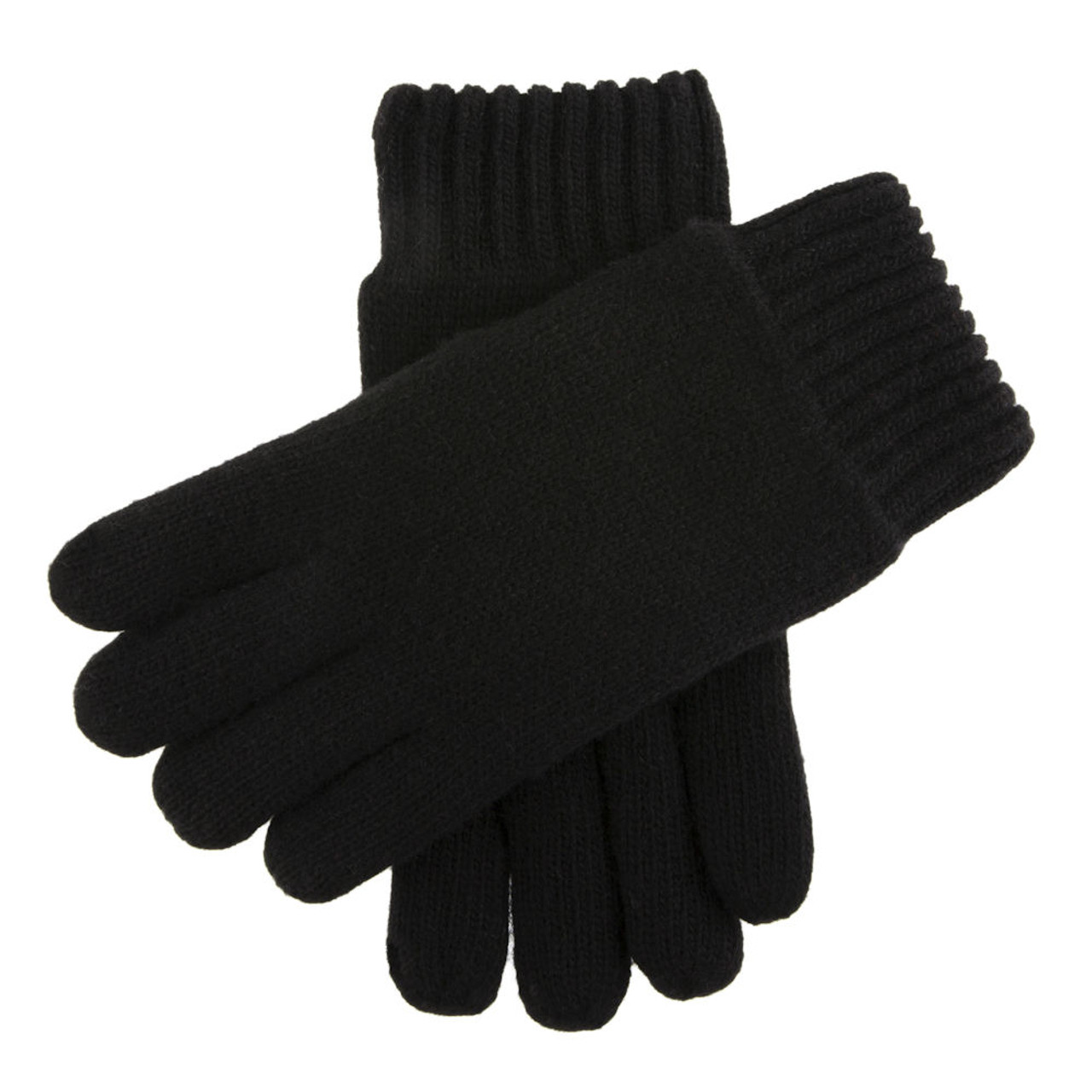 Black Wool Gloves With Thinsulate Lining | Dents | Retro Star London