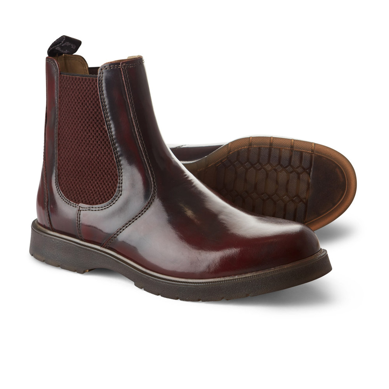 Burgundy deals boots mens