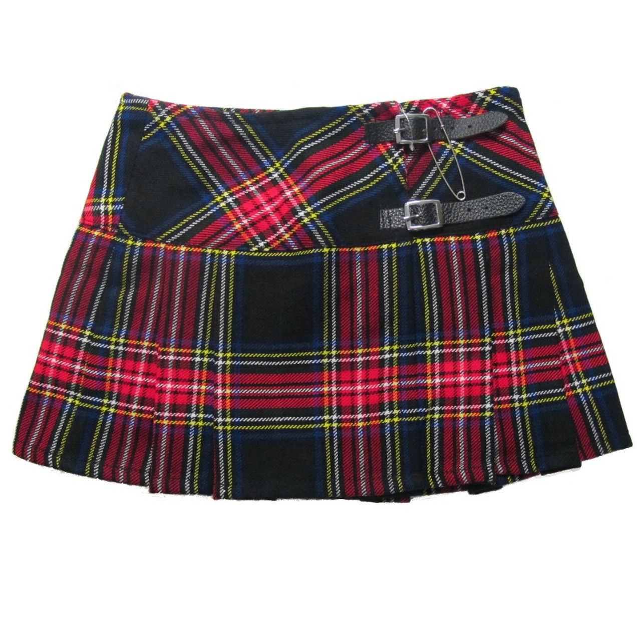 Black & Red Tartan Micro Mini Skirt | Viper London | Retro Star London
