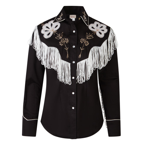 mens cowboy shirt with fringe