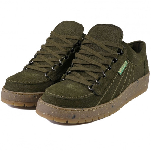 Mephisto Mens Rainbow Pacha 71266 Loden Green Leather Eco Shoes