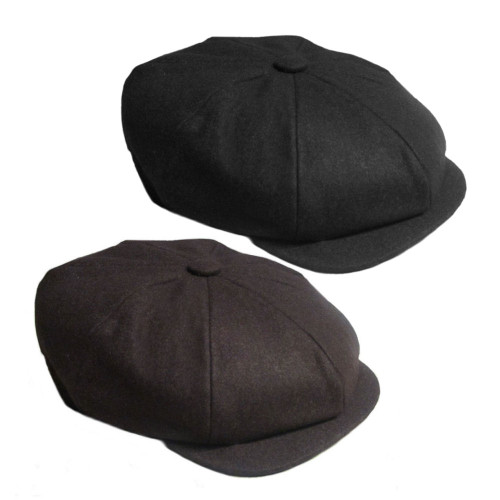 Denton Gatsby Wool Baker Boy Retro Cap