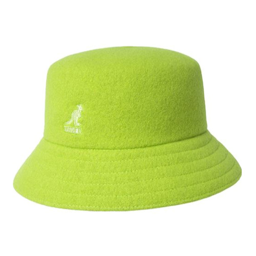 Kangol Wool Lime Lahinch Bucket Hat