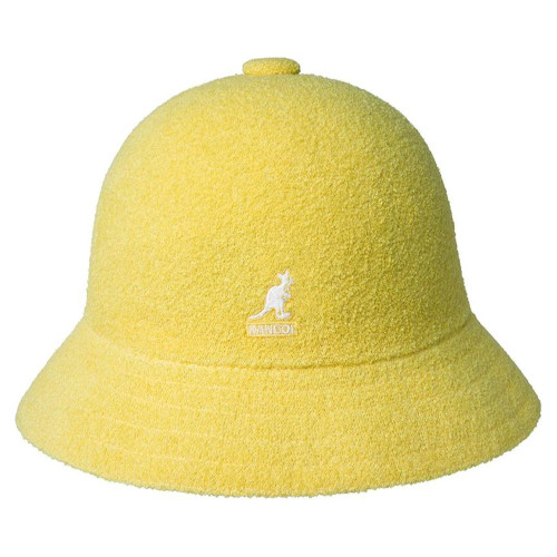 Kangol Mens Retro Bermuda Casual Yellow Bucket Hat