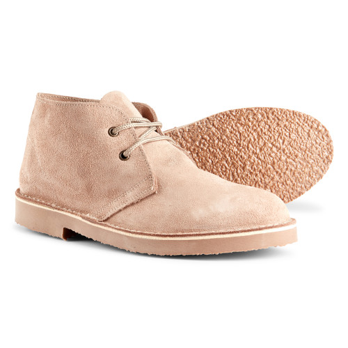 Roamers Men's Original Stone Suede Mod Leather Desert Boots