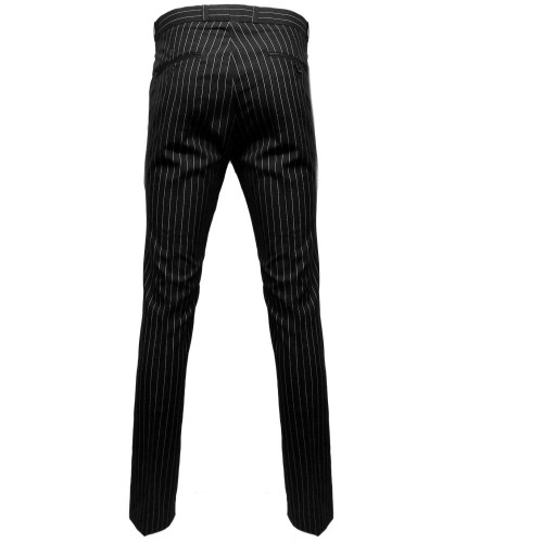 Black Stripe Power-Stretch Pants