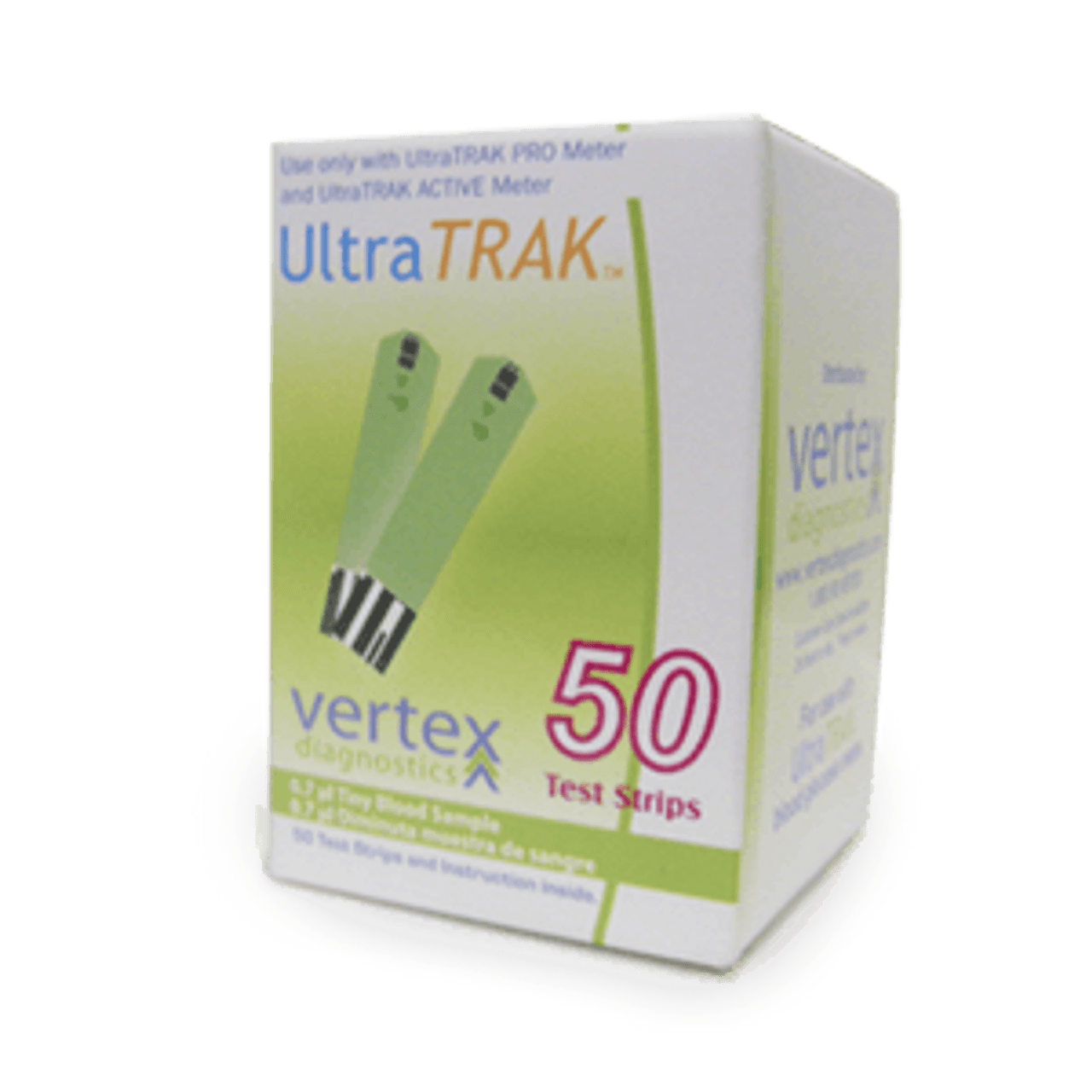 ultra trak pro blood glucose test strips