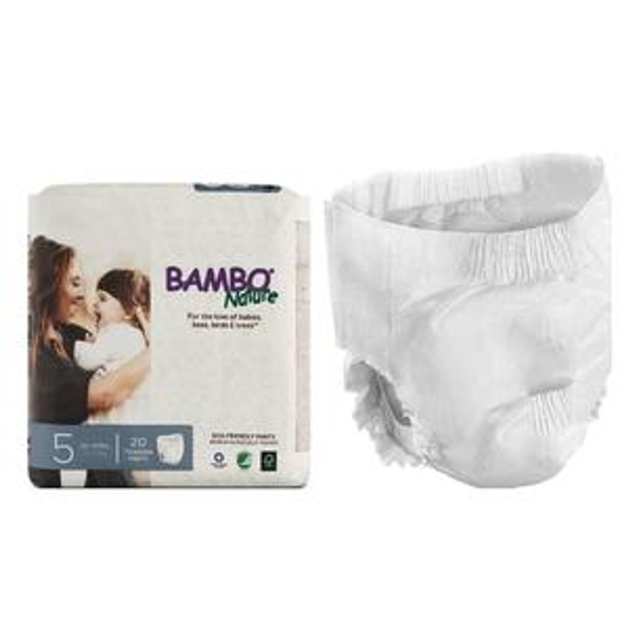 Bỉm - Tã quần Bambo Nature L5 20 miếng (12 - 20kg)