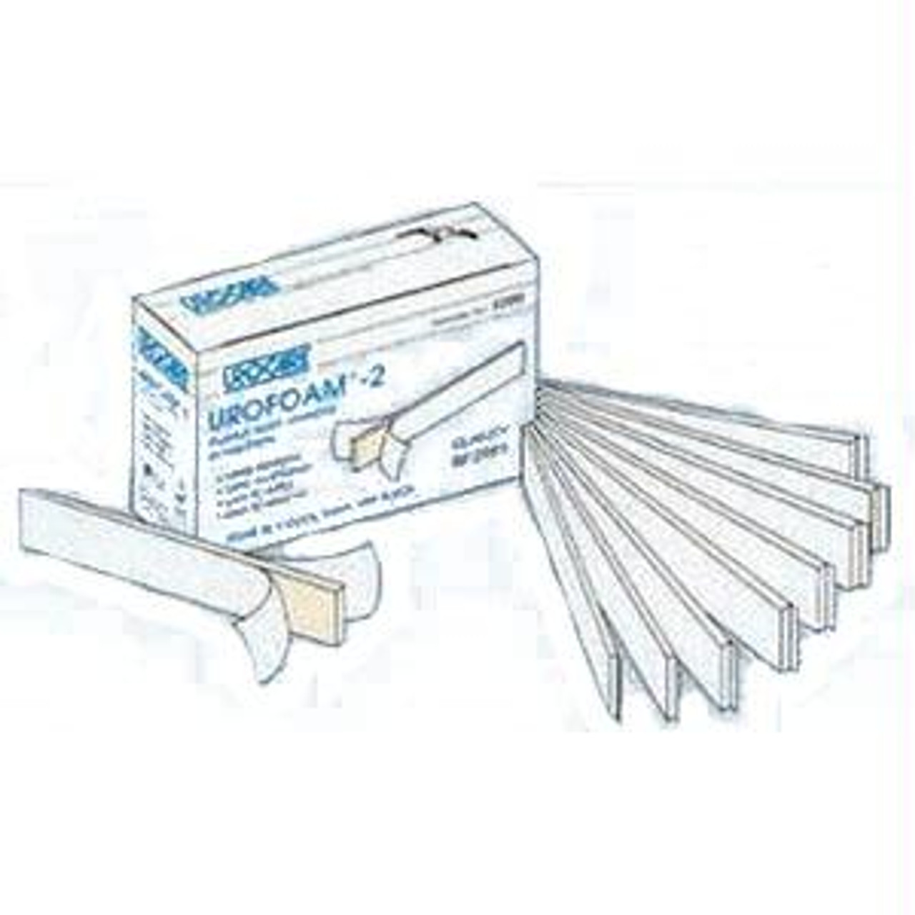 Urofoam External Catheter Adhesive Foam Strips