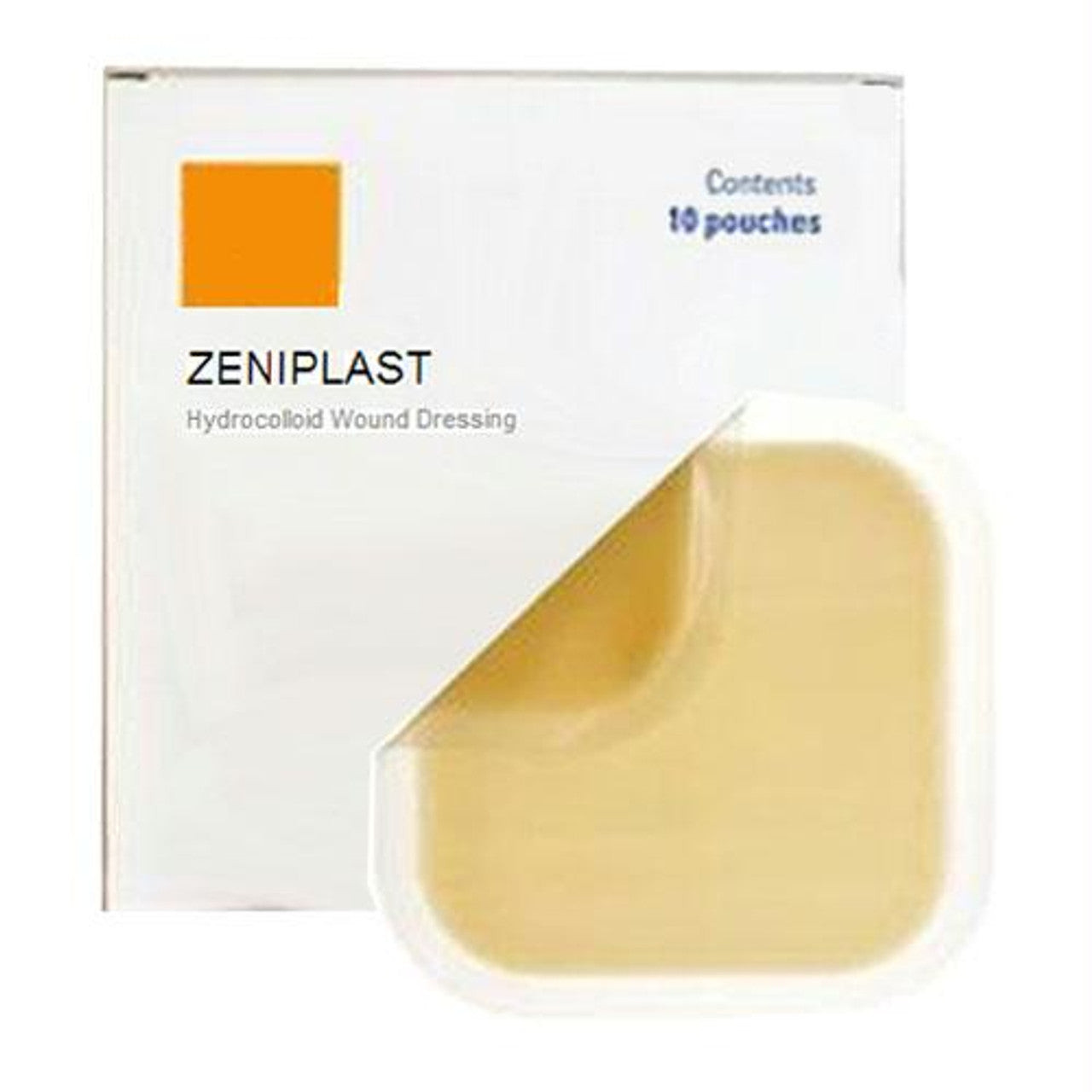 Zenimedical Zeniplast Hydrocolloid Dressing 4" X 4" Zenimedical Zeniplast Hydrocolloid Dressing 4" X 4"