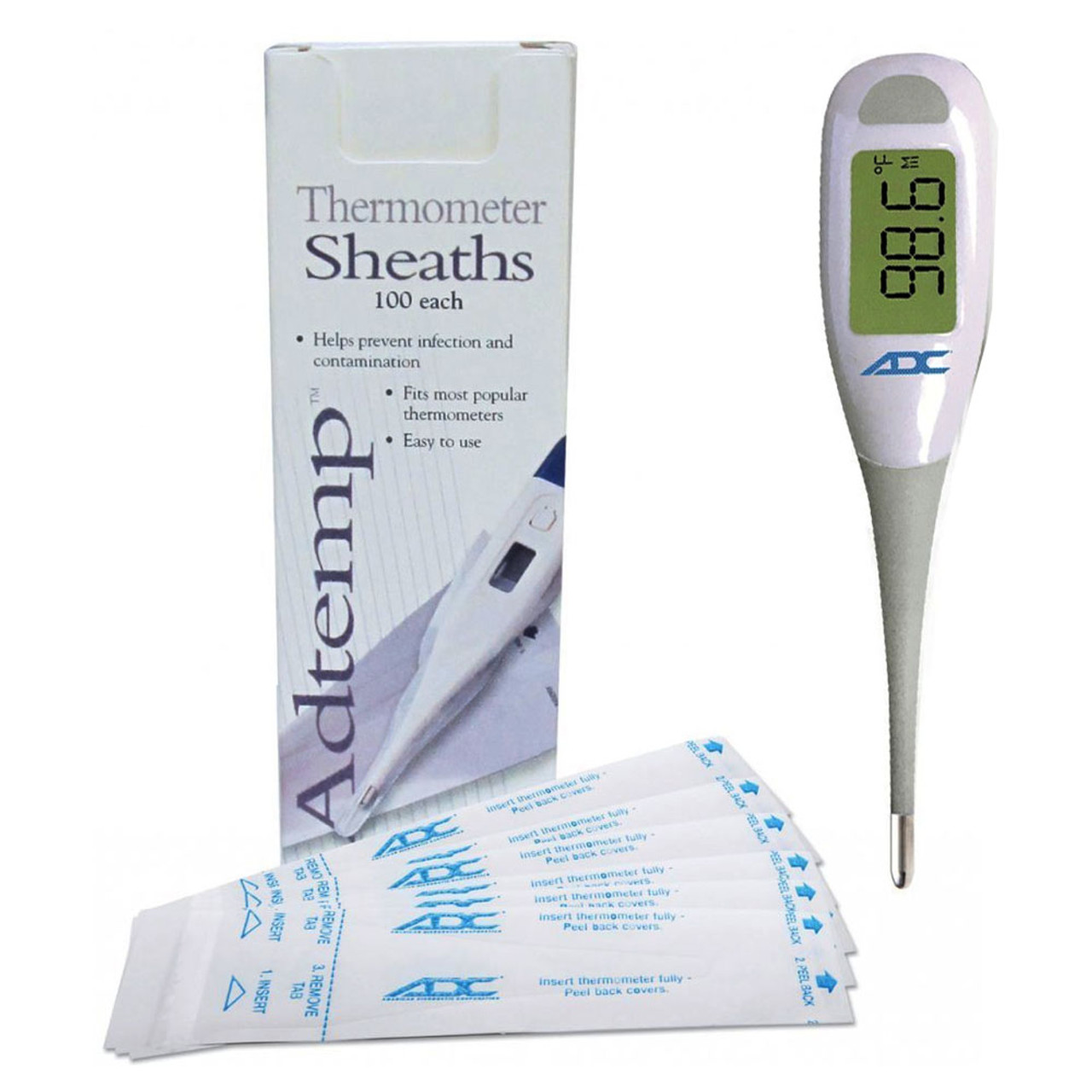 Quick Read Flexible Tip Digital Thermometer