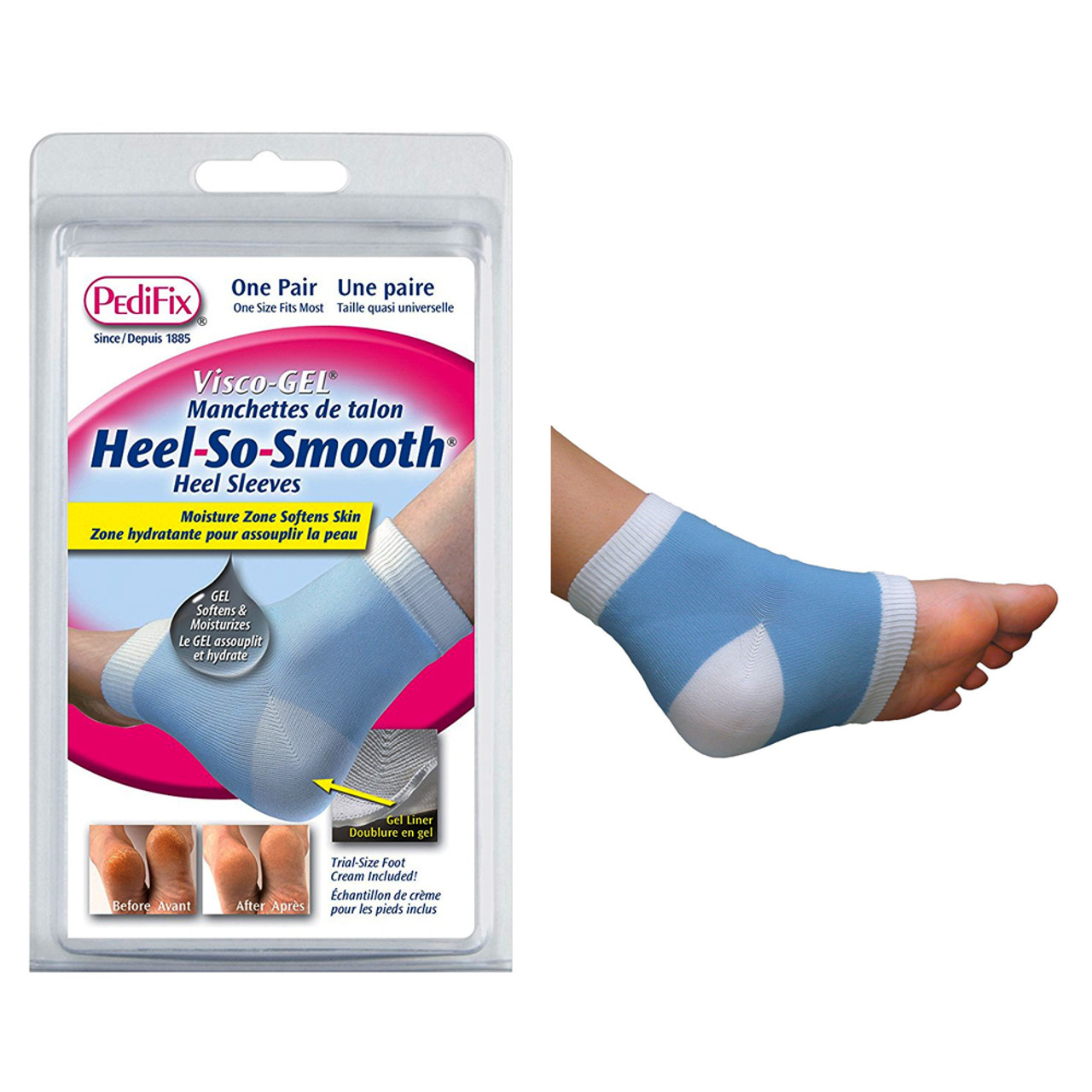 PediFix® Visco-GEL® Heel-So-Smooth® Heel Sleeves