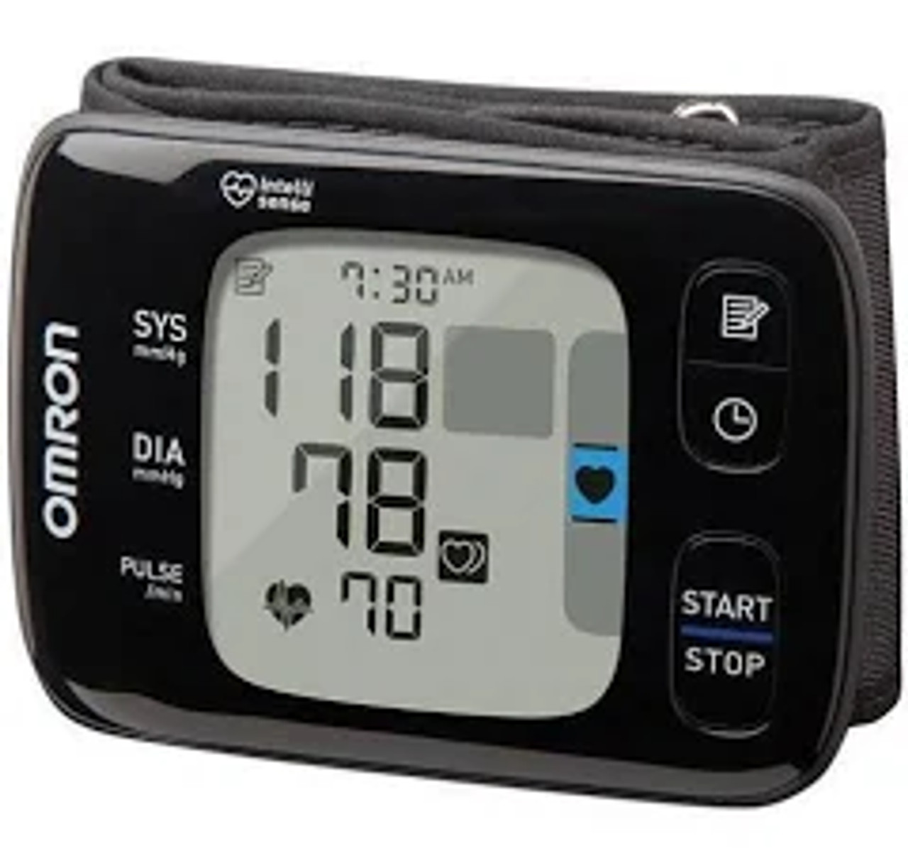 Omron 7 SERIES Wrist Blood Pressure Monitor White BP652N - Best Buy