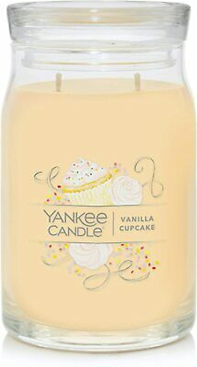 Yankee Candle Large Jar Scented Candle, Vanilla Cupcake
