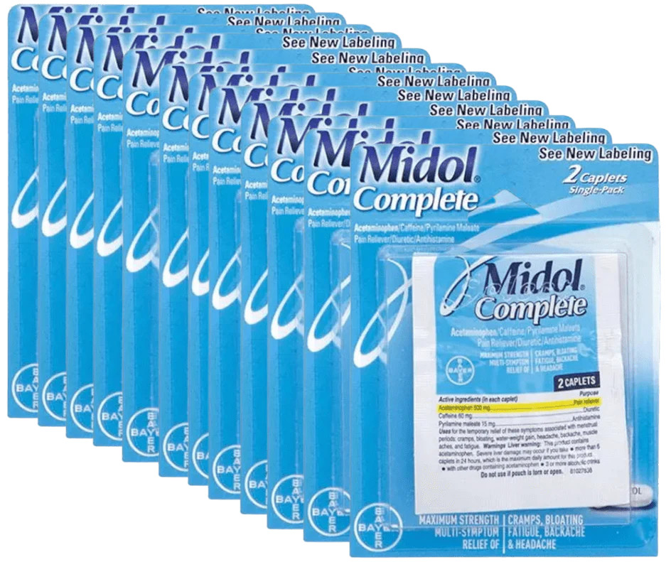 Midol Complete Refill 12pack x 2ea - Diabetes Store