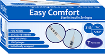 EasyComfort Syringe 31g 1cc 