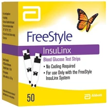  Freestyle Insulinx Retail 50 test strips