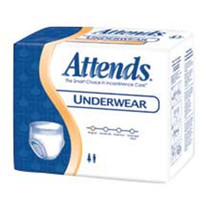 Attends Unisex Regular Absorbency Value Tier Protective Underwear X-large 58" - 68"