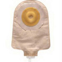 Hollister Premier™ One-Piece Urostomy Pouch, 1-3/8" Pre-Cut Convex Flextend® Skin Barrier, 9" L, Beige