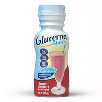 Glucerna® Shake Ready-to-Drink Creamy Strawberry with Carb Steady® 8 oz/237mL Bottle